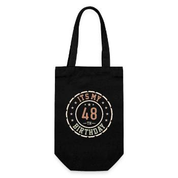 C'est Mon 48e Anniversaire Cadeau 48 Ans - Sac à bouteille - noir - Devant