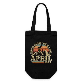 Meilleur Cadeau D'anniversaire Avril 1975 - Sac à bouteille - noir - Devant