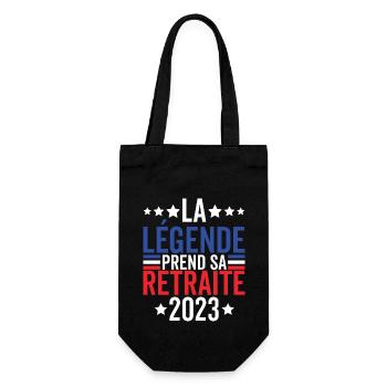 La Légende Prend Sa Retraite 2023 Retraité 2023 - Sac à bouteille - noir - Devant
