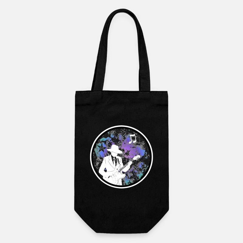 Guitariste - Sac à bouteille - noir