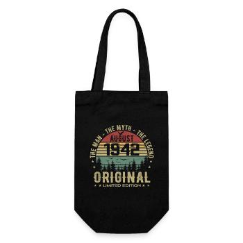Légende Depuis Août 1942 Cadeau Anniversaire 1942 - Sac à bouteille - noir - Devant