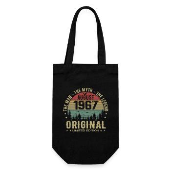 Légende Depuis Août 1967 Cadeau Anniversaire 1967 - Sac à bouteille - noir - Devant