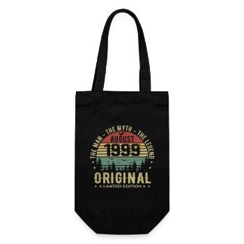 Légende Depuis Août 1999 Cadeau Anniversaire 1999 - Sac à bouteille - noir - Devant