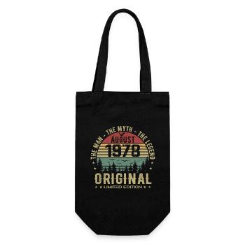 Légende Depuis Août 1978 Cadeau Anniversaire 1978 - Sac à bouteille - noir - Devant