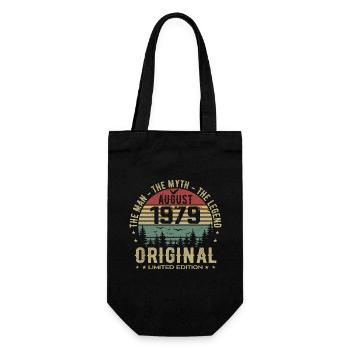 Légende Depuis Août 1979 Cadeau Anniversaire 1979 - Sac à bouteille - noir - Devant