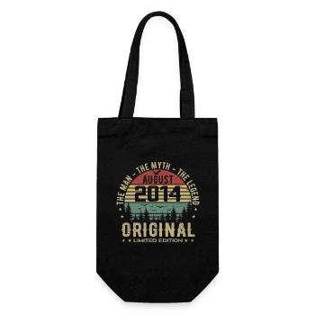 Légende Depuis Août 2014 Cadeau Anniversaire 2014 - Sac à bouteille - noir - Devant