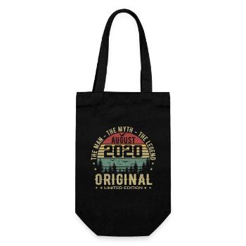 Légende Depuis Août 2020 Cadeau Anniversaire 2020 - Sac à bouteille - noir - Devant