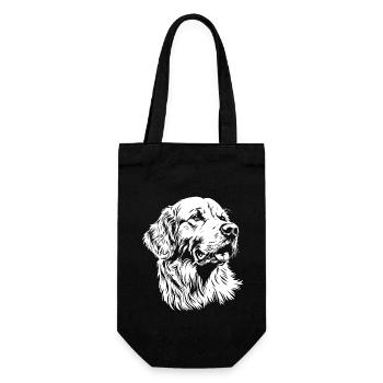 Golden Reteiver - Fan pour chien - Sac à bouteille - noir - Devant