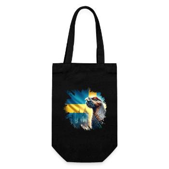 Capercaillie magic - Gästrikland Landscape Animals Sweden - Gift Bag for Bottles - black - Front