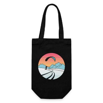 Snowkite Aventure Art - Sac à bouteille - noir - Devant
