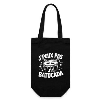 J’peux pas, j’ai Batucada - Sac à bouteille - noir - Devant