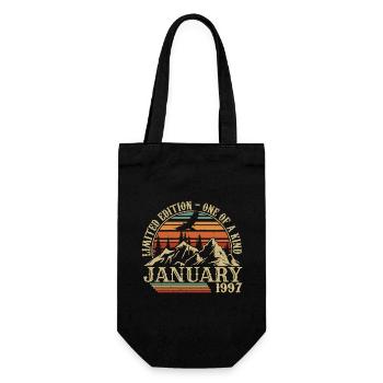 Janvier 1997 - Cadeau Anniversaire Janvier 1997 - Sac à bouteille - noir - Devant