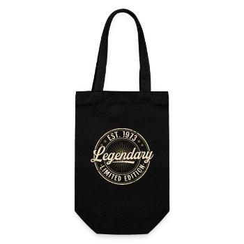 Légendaire depuis 1973 Cadeau d’anniversaire vintage - Sac à bouteille - noir - Devant