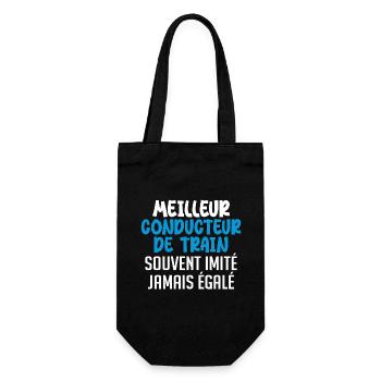 Jamais égalé Meilleur Conducteur De Train - Sac à bouteille - noir - Devant