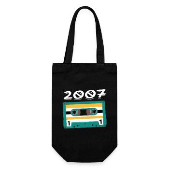Cassette 2007 Vintage Anniversaire 2007 - Sac à bouteille - noir - Devant