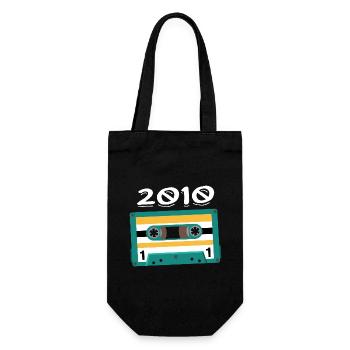 Cassette 2010 Vintage Anniversaire 2010 - Sac à bouteille - noir - Devant