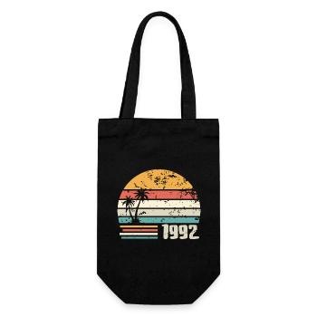 1992 Cadeau Anniversaire - Made in 1992 Rétro 1992 - Sac à bouteille - noir - Devant