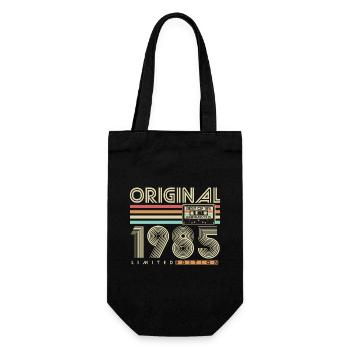 Original 1985 Vintage Vintage Anniversaire Rétro - Sac à bouteille - noir - Devant