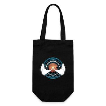 Manta Rays Hawaiian - Gift Bag for Bottles - black - Front