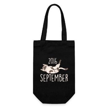 Légende Septembre 2016 Anniversaire Cadeau 2016 - Sac à bouteille - noir - Devant