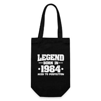 Légende depuis 1984 Vintage Born Anniversaire - Sac à bouteille - noir - Devant