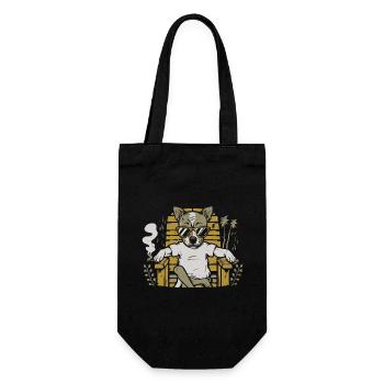 Amoureux Des Chiens - Cadeau Propriétaire de Chien - Sac à bouteille - noir - Devant