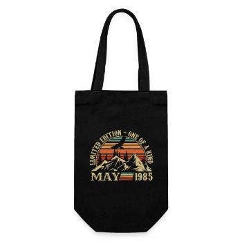 légendes nées en mai 1985 anniversaire mai 1985 - Sac à bouteille - noir - Devant