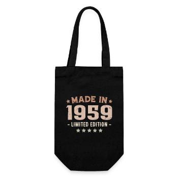 Made In 1959 Cadeau Anniversaire 1959 Vintage 1959 - Sac à bouteille - noir - Devant