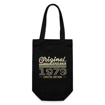 September 1978 Birthday Gift September 1978 - Gift Bag for Bottles - black - Front
