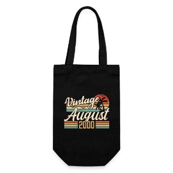 August 2000 Anniversary 2000 - August Legends Gift - Gift Bag for Bottles - black - Front