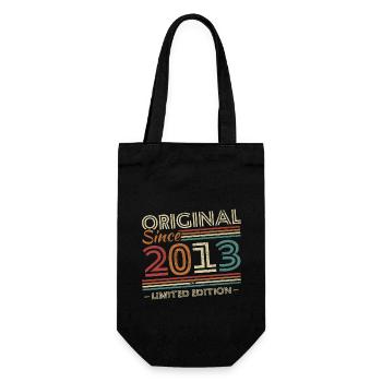Original 2013 Vintage Cadeau D'anniversaire 2013 - Sac à bouteille - noir - Devant