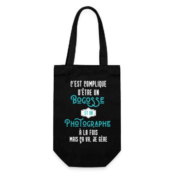 C'est compliqué d'être Bogosse et Forgeron - Sac à bouteille - noir - Devant