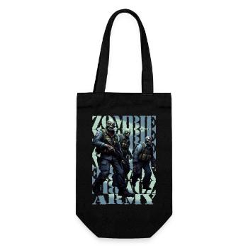 Zombie Armee - Geschenkbeutel für Flaschen - Schwarz - Vorne