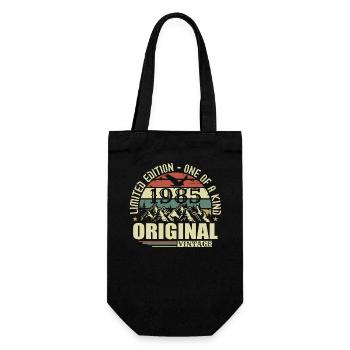 Original 1985 Vintage Rétro Vintage 1985 Né - Sac à bouteille - noir - Devant