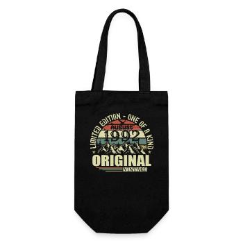 August 1992 Birthday August 1992 Vintage August - Gift Bag for Bottles - black - Front