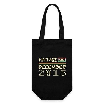 2015 December 2015 Jubilee December 2015 - Gift Bag for Bottles - black - Front