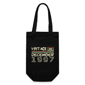 1997 December 1997 Jubilee December 1997 - Gift Bag for Bottles - black - Front