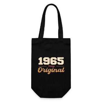 1965 Vintage Anniversaire Rétro Cadeau 1965 - Sac à bouteille - noir - Devant