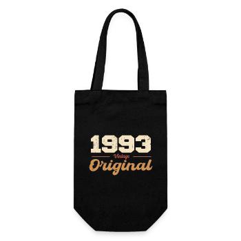 1993 Vintage Anniversaire Rétro Cadeau 1993 - Sac à bouteille - noir - Devant