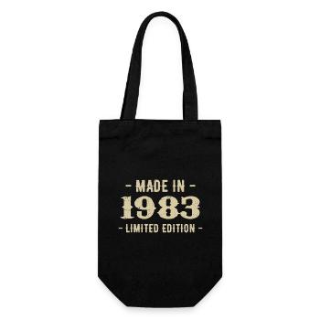 Vintage 1983 Édition Limitée Cadeau 1983 - Sac à bouteille - noir - Devant