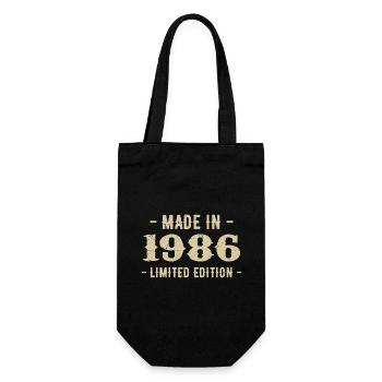 Vintage 1986 Édition Limitée Cadeau 1986 - Sac à bouteille - noir - Devant