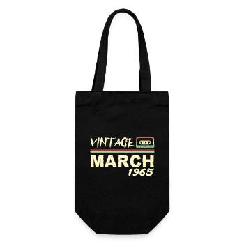 Mars 1965 - March 1965 - Sac à bouteille - noir - Devant