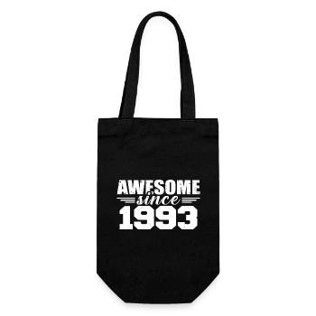 Né en 1993 Vintage Cadeau Anniversaire Rétro 1993 - Sac à bouteille - noir - Devant