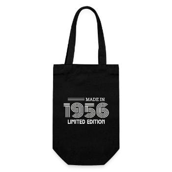 cadeau anniversaire 1956 idée cadeau 1956 - Sac à bouteille - noir - Devant