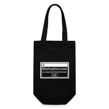 Motivation Geek Gamer Gaming Humor - Gift Bag for Bottles - black - Front