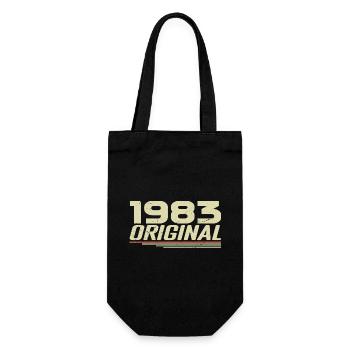 Né en 1983 Vintage 1983 Anniversaire Rétro 1983 - Sac à bouteille - noir - Devant