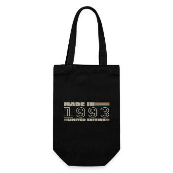 Cadeau d'anniversaire 1993 vintage 1993 né en 1993 - Sac à bouteille - noir - Devant