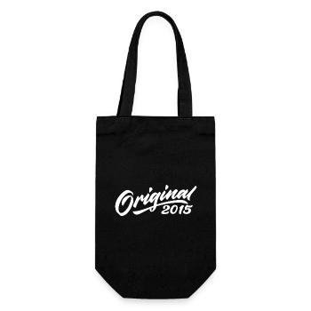 Original 2015 Birthday Gift 2015 - Gift Bag for Bottles - black - Front