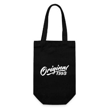 Original 1995 Geburtstagsgeschenk 1995 - Geschenkbeutel für Flaschen - Schwarz - Vorne