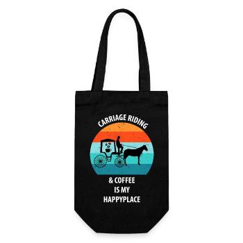 Cocher Calèche Calèche Café - Sac à bouteille - noir - Devant